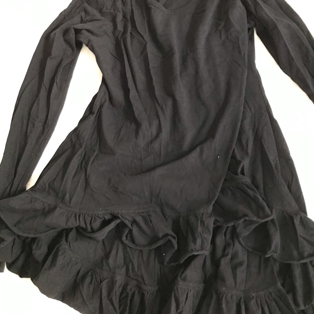 Avatar imports asymmetrical ruffle shirt